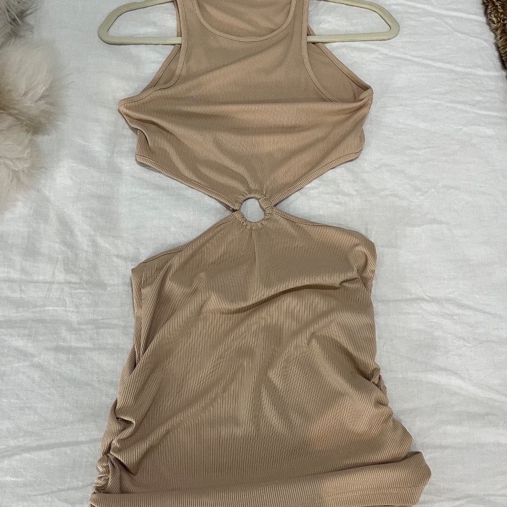 Tan Dress - Picture 2 of 2